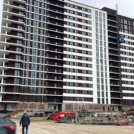 Хід будівництва ЖК PEYOT, 1 будинок, листопад 2025