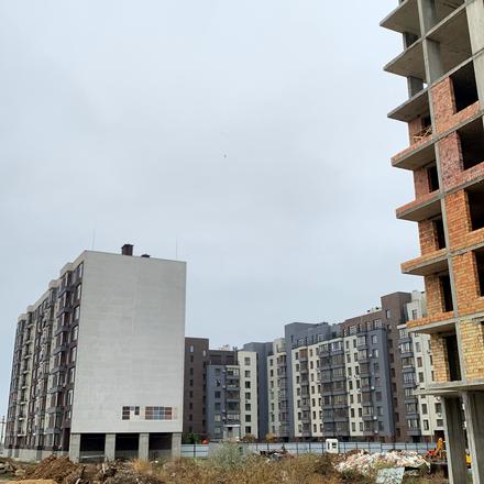 Хід будівництва Житловий район Сади Рів'єри, 8-9 будинки, листопад 2025