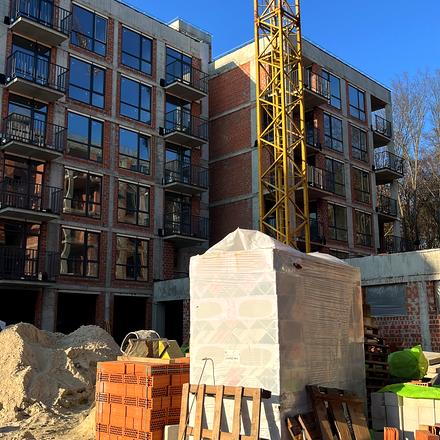 Хід будівництва ЖК Грінвуд-3, 5 будинок (секція 9), листопад 2025