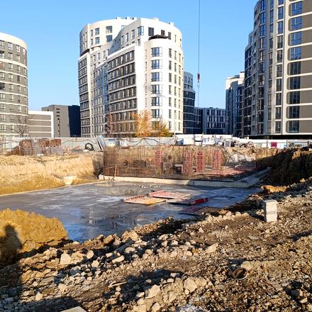 Ход строительства ЖК Парус City, 6 дом, ноябрь 2025