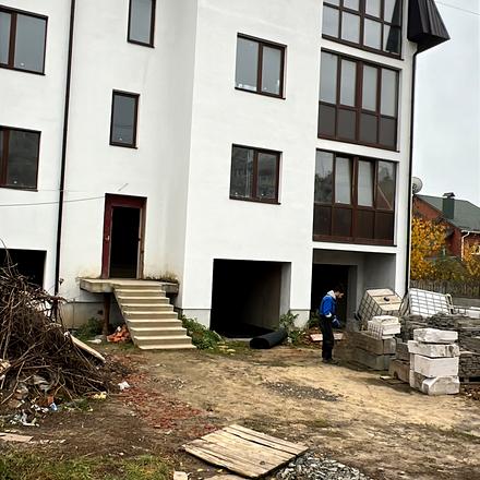 Ход строительства ул. Шевченко, 50/ пер. Институтский, 1 дом, ноябрь 2025