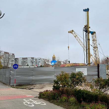Хід будівництва вул. Героїв Дніпра, Будинок, листопад 2025