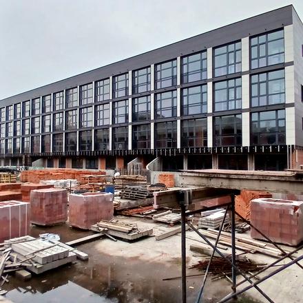 Ход строительства ЖК Luxberry lakes & forest, 2 дом, ноябрь 2025