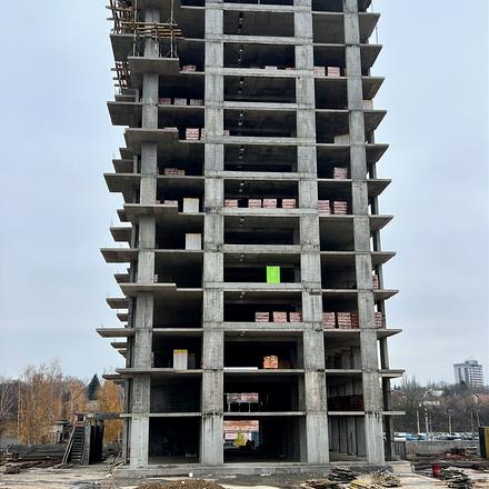 Хід будівництва ЖК Central Park Vinnytsia, 7.1 будинок, листопад 2025