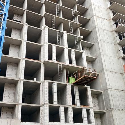 Хід будівництва ЖК Феофанія City, 3 будинок, листопад 2025