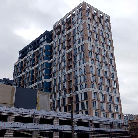 Хід будівництва ЖК Феофанія City, 7 будинок (секція 1), листопад 2025