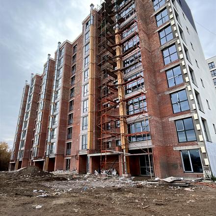 Ход строительства ЖК Городок Мануфактура, 3 дом, ноябрь 2025