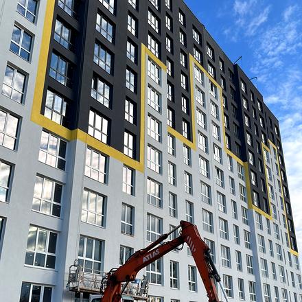 Ход строительства ЖК Шенген, 9 дом, ноябрь 2025