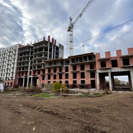 Ход строительства ЖК PORTO FRANKO, 1-5 дома, ноябрь 2025