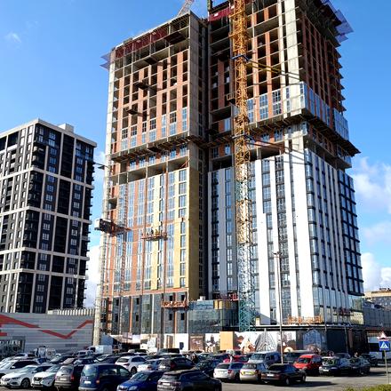 Хід будівництва ЖК Avalon Up, 3 будинок, листопад 2025