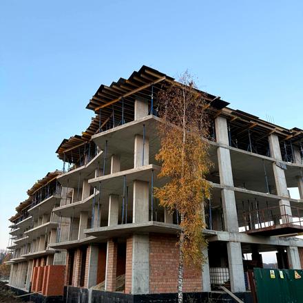 Ход строительства ЖК Stone Space, 1 дом (секции 1-3), ноябрь 2025