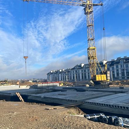 Хід будівництва Клубне житло StyleUP, 7 будинок, листопад 2025