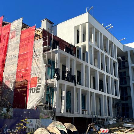 Хід будівництва Hyde Park, 1 будинок, листопад 2025