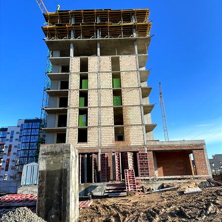 Ход строительства МФК Prime Tower, 3 дом, ноябрь 2025