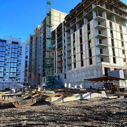 Ход строительства МФК Prime Tower, 2 дом, ноябрь 2025