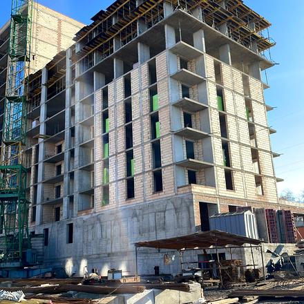 Ход строительства МФК Prime Tower, 3 дом, ноябрь 2025