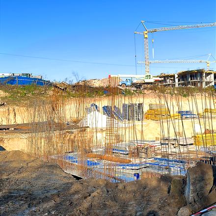 Ход строительства ул. Ивасюка, Дом, ноябрь 2025