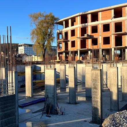 Ход строительства ЖК Eco City Park, 2 дом, ноябрь 2025