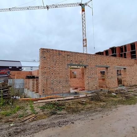 Ход строительства ЖК Белый Шоколад.Center, ул. Величко, 31, ноябрь 2025