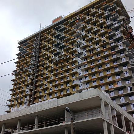 Ход строительства BOSTON Creative House, 2 дом, ноябрь 2025