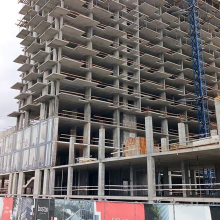 Ход строительства BOSTON Creative House, 1 дом, ноябрь 2025