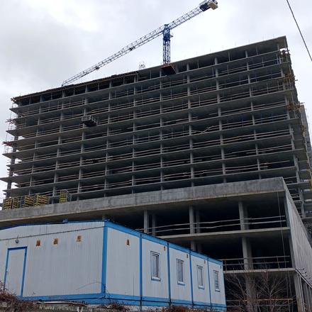 Ход строительства BOSTON Creative House, 1 дом, ноябрь 2025