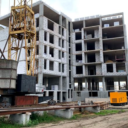 Ход строительства ЖК Гринвич Парк, 1 секция, ноябрь 2025