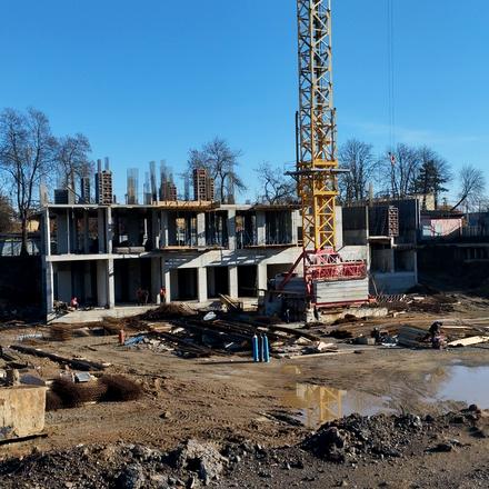 Ход строительства Жилой городок LIZROME, 2 дом, ноябрь 2025