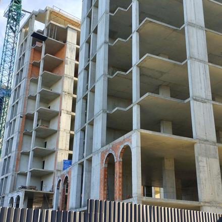 Хід будівництва ЖК Uzh Towers, 3 будинок, листопад 2025