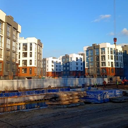 Хід будівництва ЖК Dobre Misto, вул. Паркова, 9, листопад 2025