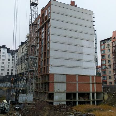 Ход строительства ул. Щербанюка, 79, 1 дом, ноябрь 2025