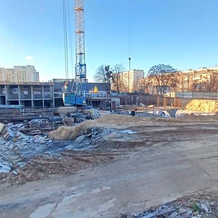 Ход строительства ЖК Wellspring, 2 дом (секции 8-9), ноябрь 2025