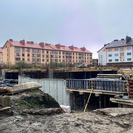 Ход строительства ЖК Wings, 2 дом, ноябрь 2025