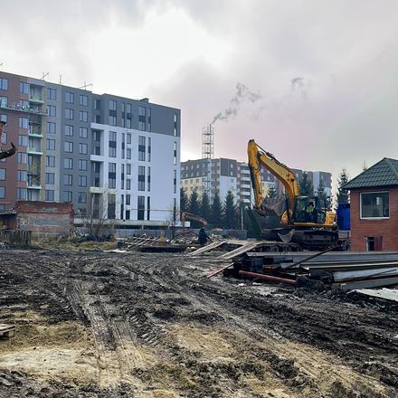 Хід будівництва GLOBUS ECLIPTICA, Будинок, листопад 2025