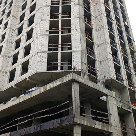 Хід будівництва ЖК Podil Plaza & Residence, 2 будинок, листопад 2025