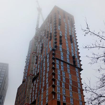 Хід будівництва ЖК Greenville Park, 2 будинок, листопад 2025