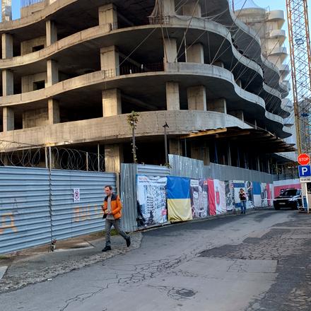 Ход строительства Unity Towers, башня B, ноябрь 2025