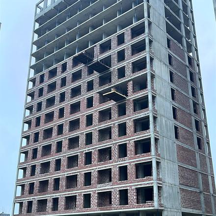 Ход строительства ЖК Бетховен, 3 дом, ноябрь 2025