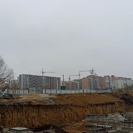 Хід будівництва ЖК Спортивний, 2 будинок, листопад 2025