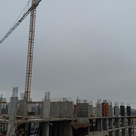 Хід будівництва ЖК Спортивний, 1 будинок, листопад 2025