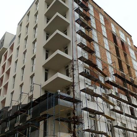 Ход строительства ЖК Comfort Hall, 4 дом, ноябрь 2025