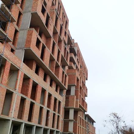 Ход строительства ЖК Comfort Hall, 5 дом, ноябрь 2025