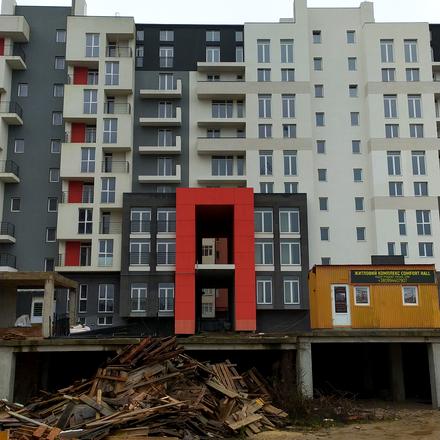 Ход строительства ЖК Comfort Hall, 2 дом, ноябрь 2025