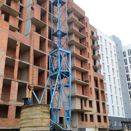 Ход строительства ЖК Comfort Hall, 5 дом, ноябрь 2025