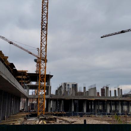 Хід будівництва Житловий квартал Central Park, 1 будинок, листопад 2025