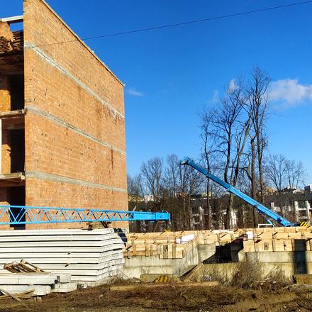 Хід будівництва ЖК Family Park, 3 будинок, листопад 2025