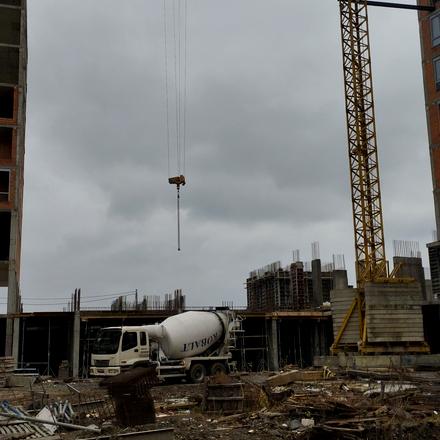 Ход строительства ЖК For Life, 4-6 дома, ноябрь 2025