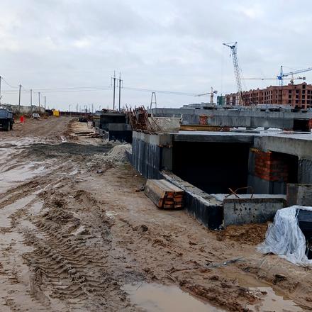 Ход строительства ЖК Львівський Затишок, 10 дом, ноябрь 2025