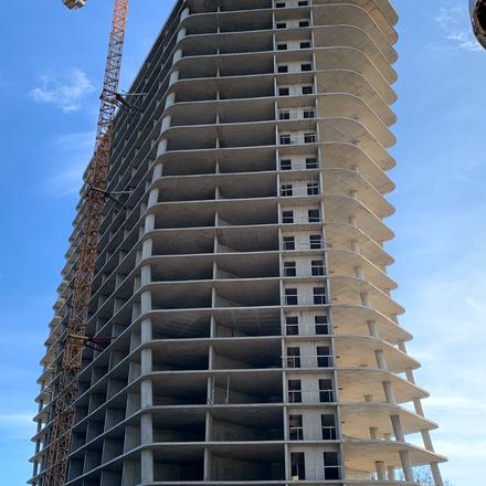 Ход строительства Kandinsky Odessa Residence, 2 дом, ноябрь 2025