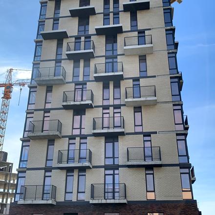 Хід будівництва Пространство Eco City (Пространство на Радостной), Будинок В, листопад 2025